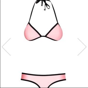 Triangl Chloe Neoprene Bikini PINK COLOR